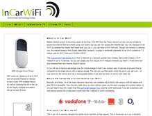 Tablet Screenshot of incarwifi.com